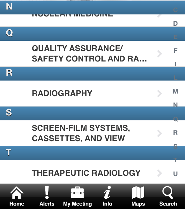 Getting the Most Out of RSNA By Using the RSNA 2013 Mobile App - Everything Rad