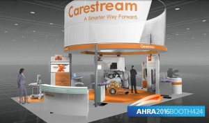 Image of Carestream booth at AHRA