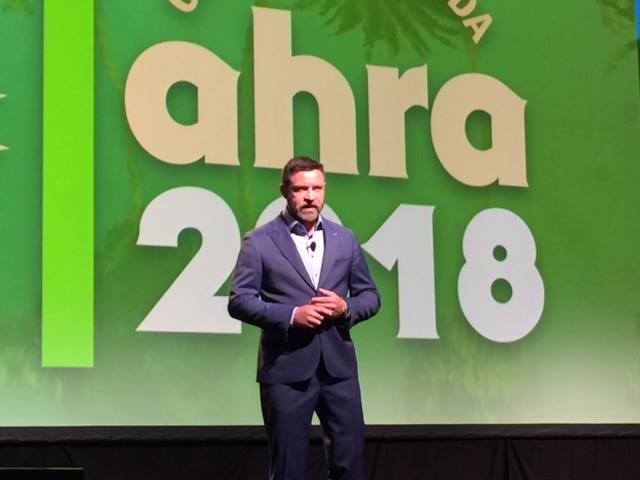 photo of keynote speaker Kevin Brown at AHRA