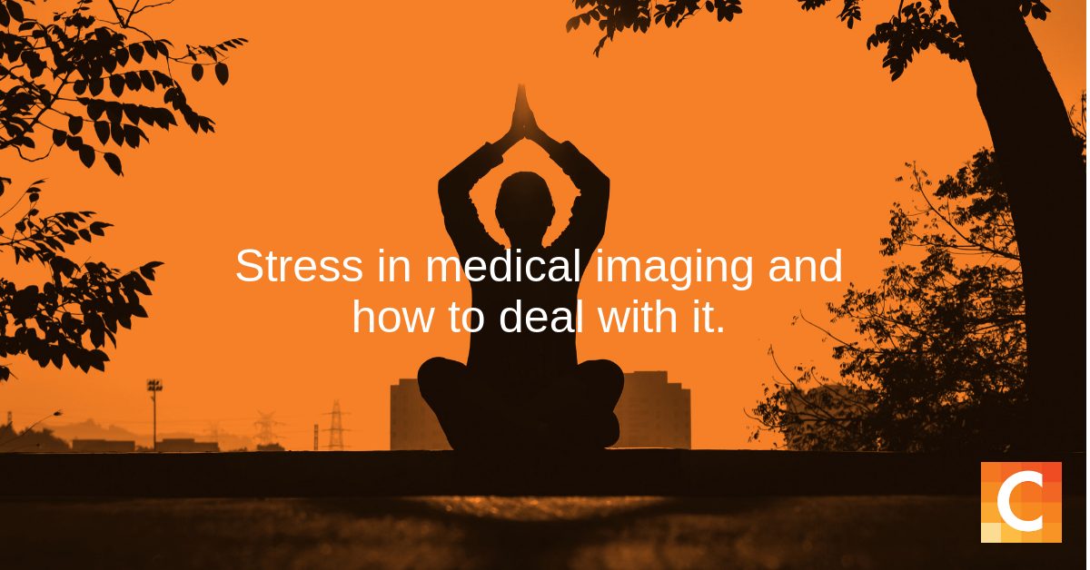 In orange preset - image of a person meditating 