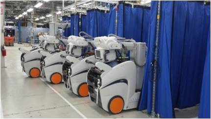 image of DRX-Revolution Production line at the manufacturing facility