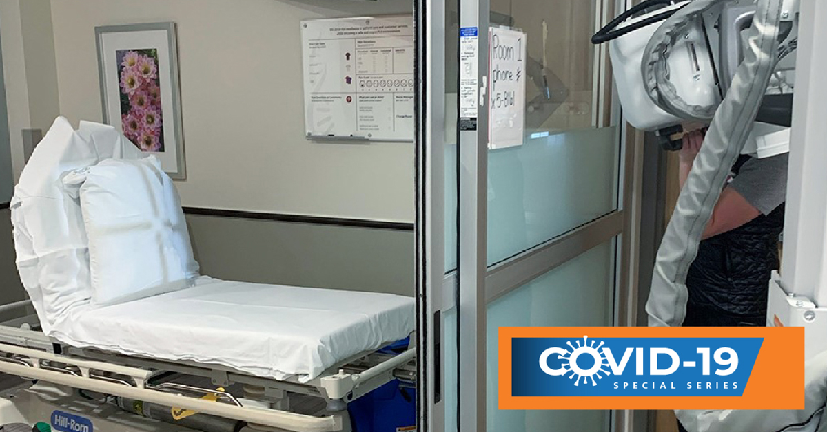 COVID Chest Imaging through Glass
