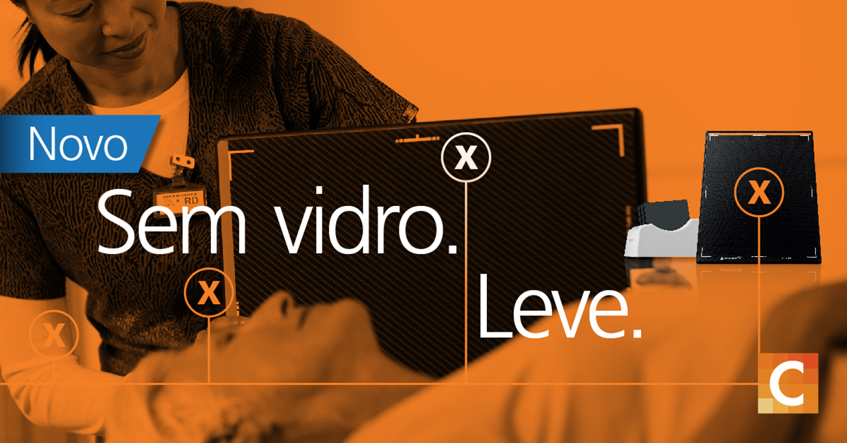 Os engenheiros da Carestream inovam com o robusto detector DR sem vidro.