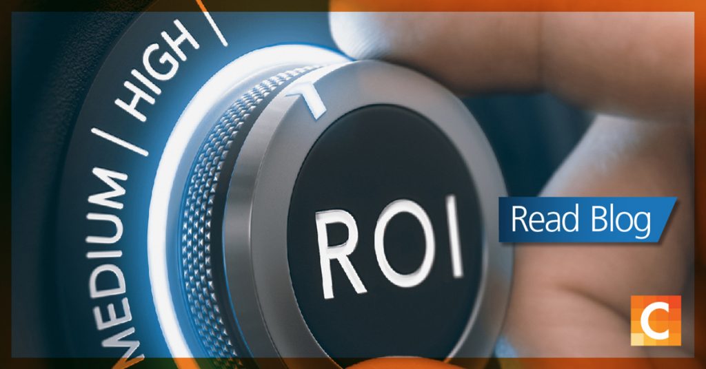 image of a meter from high to low that says ROI 