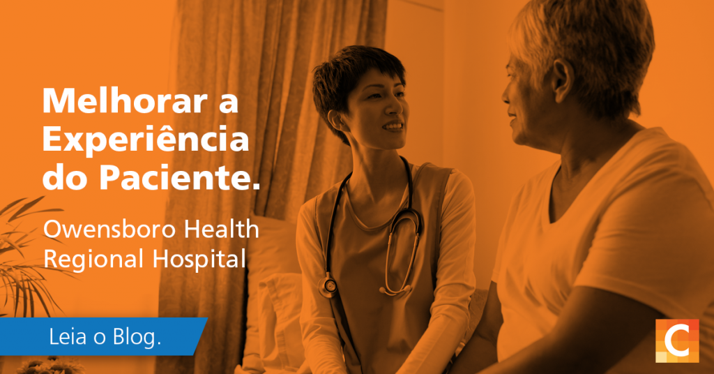 Imagem de como a Owensboro Health aumentou a experiência do paciente.