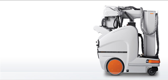 DRX Revolution Mobile X-ray System powered by the DRX Core Detector