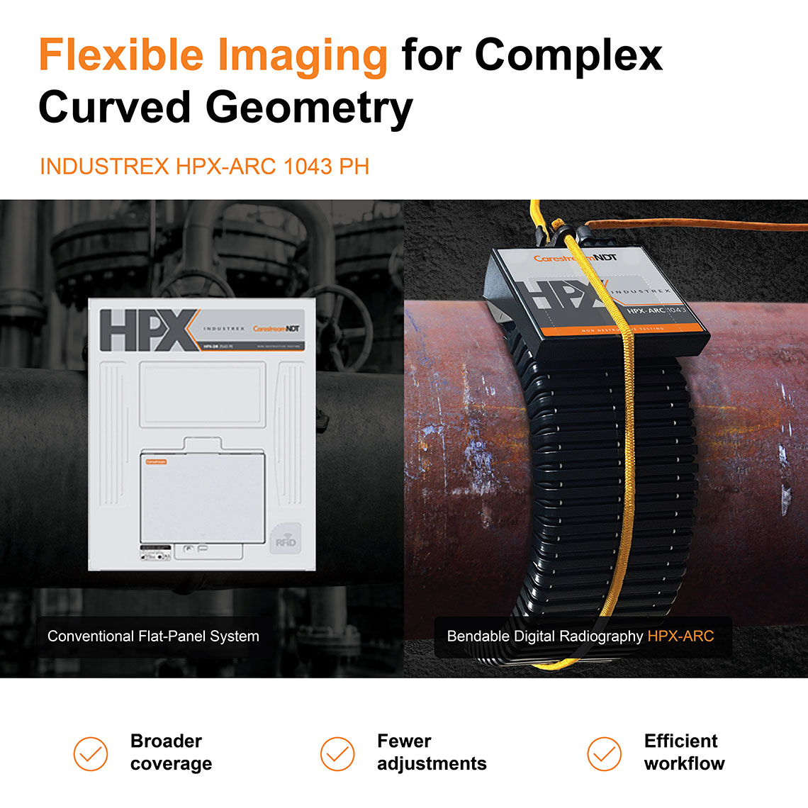 Carestream NDT | Flexible Imaging for Complex Curved Geometry