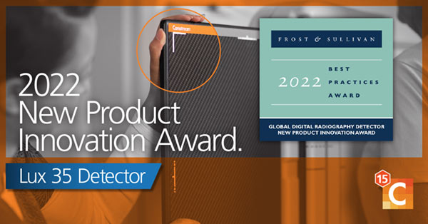 Carestream’s Lux 35 Detector Wins Frost & Sullivan New Product Innovation Award 