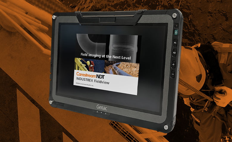 Carestream présente la tablette INDUSTREX Fieldview pour simplifier l’imagerie au point d’inspection