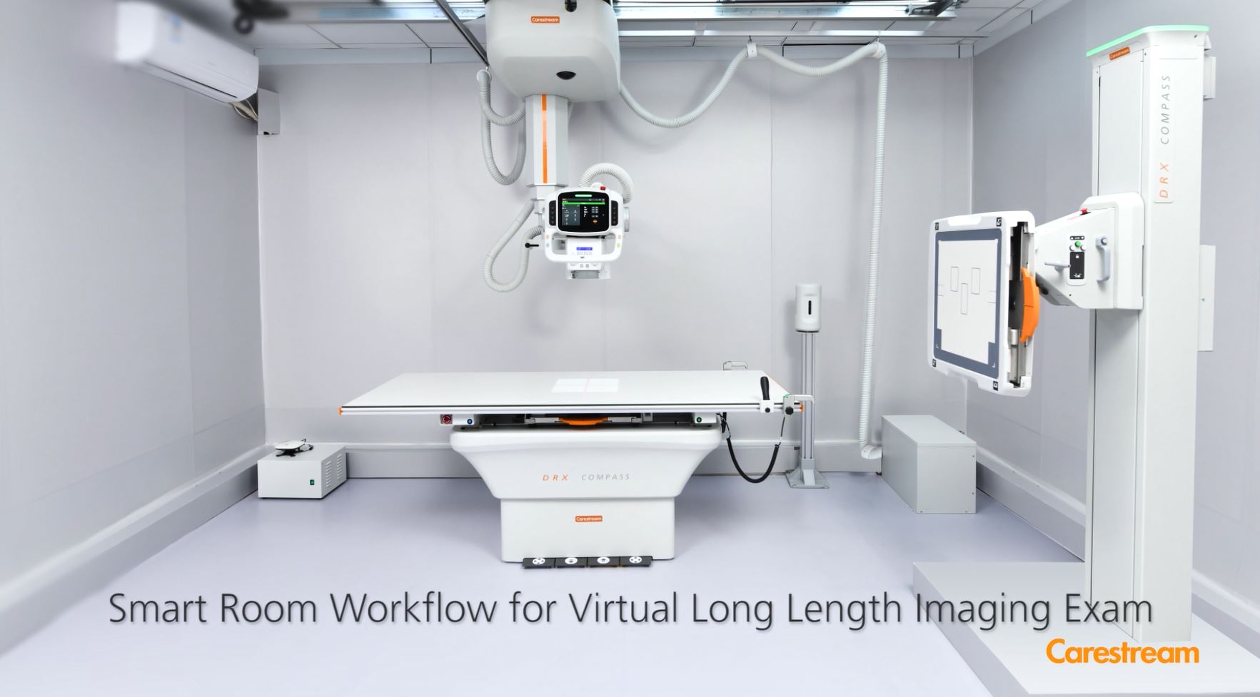 Flusso di lavoro di Smart Room per esame Virtual Long Length Imaging