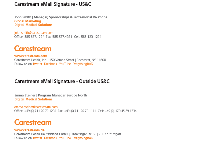 eMail Signature