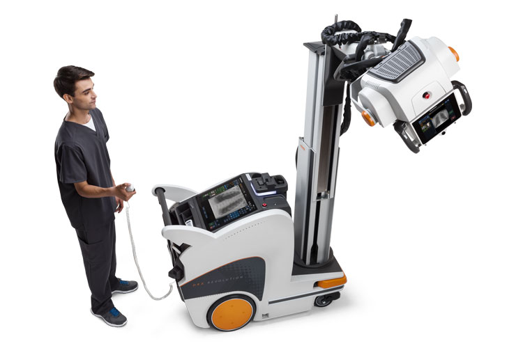 Sistema móvel de aquisição de imagens DRX-Revolution