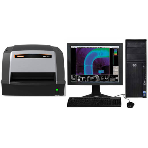 Sistema de visualización digital Industrex HPX-1 con monitor en color de 3 Mp. y portaequipo, 1 unidad