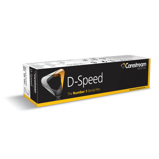 D-Speed, tamaño 2, 100 paquetes de películas sencillas